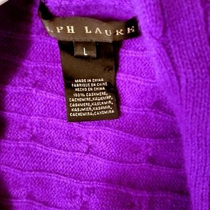 Ralph Lauren collection cashmere Cardigan Hoodie